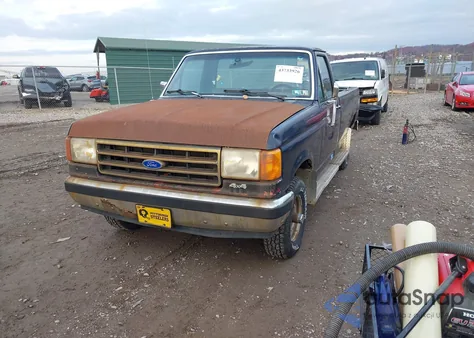 1991 Ford F150 from USA, damaged, VIN 1FTEF14Y9MNA47465